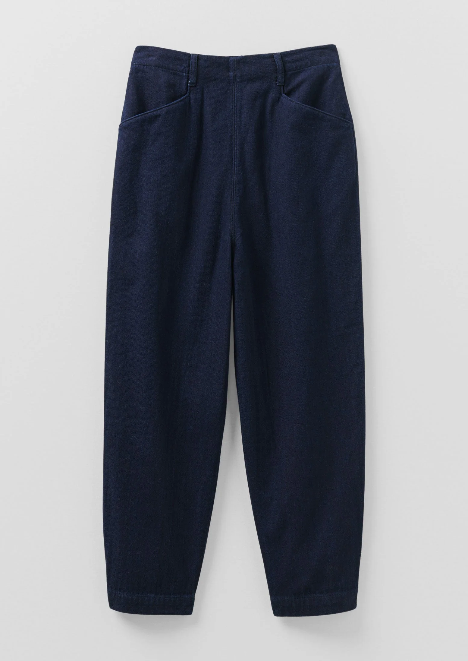 Alix Indigo Twill Trousers | Indigo - Image 5