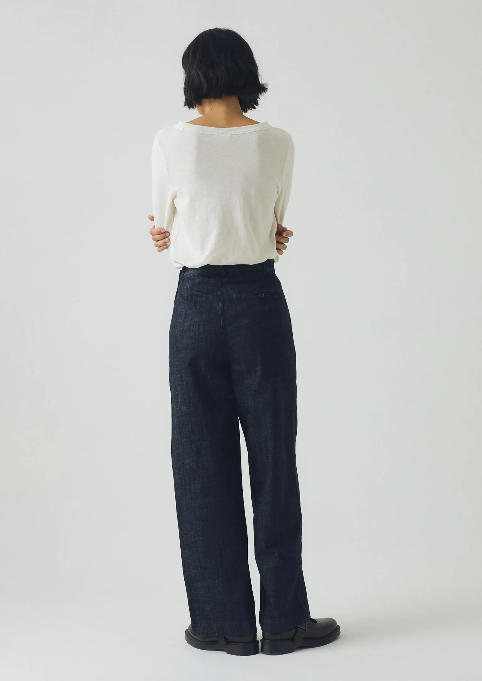 Annie Organic Denim Full Length Jeans | Indigo - Image 3