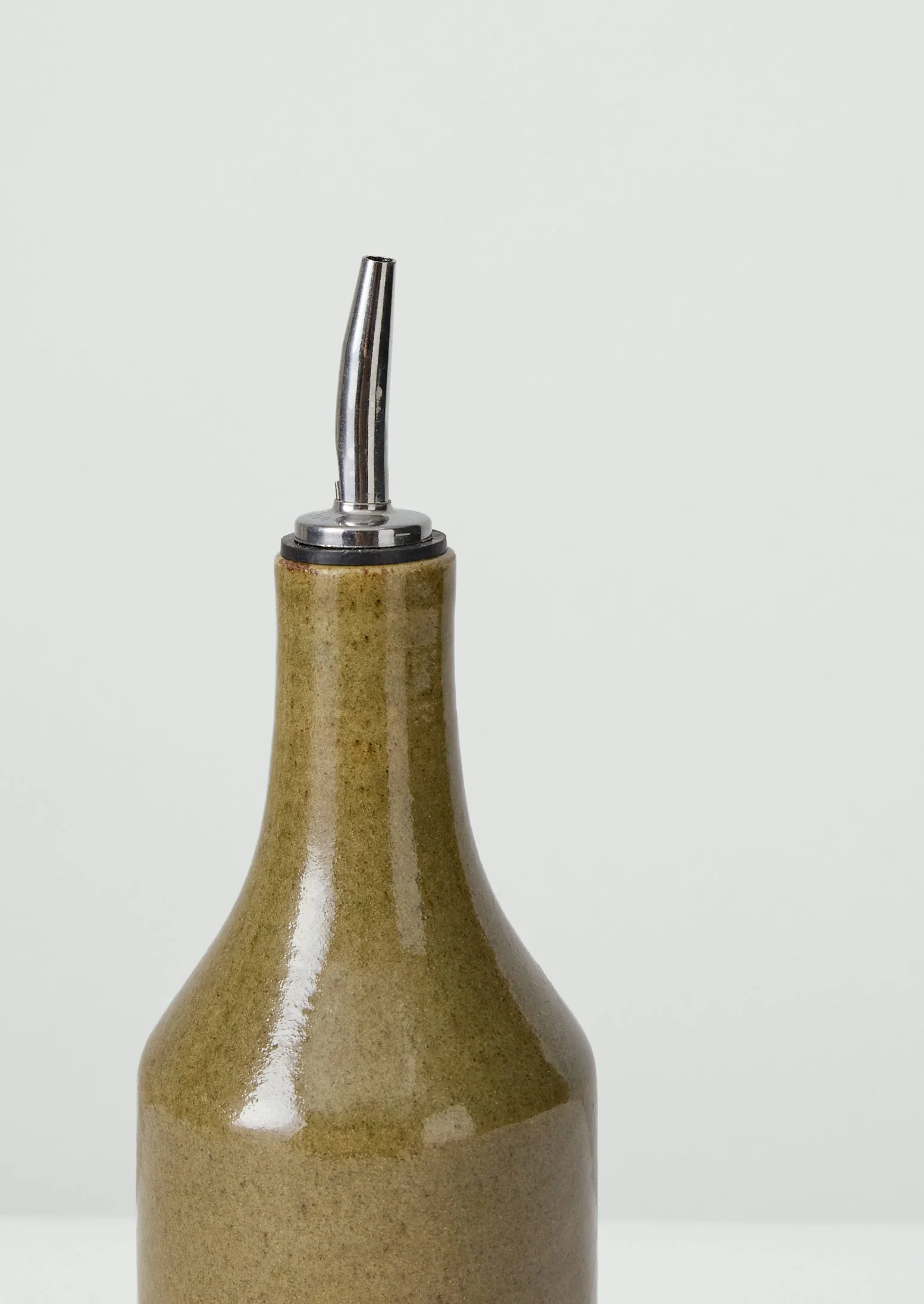 Cisco And The Sun Stoneware Oil Pourer | Moss - Image 4
