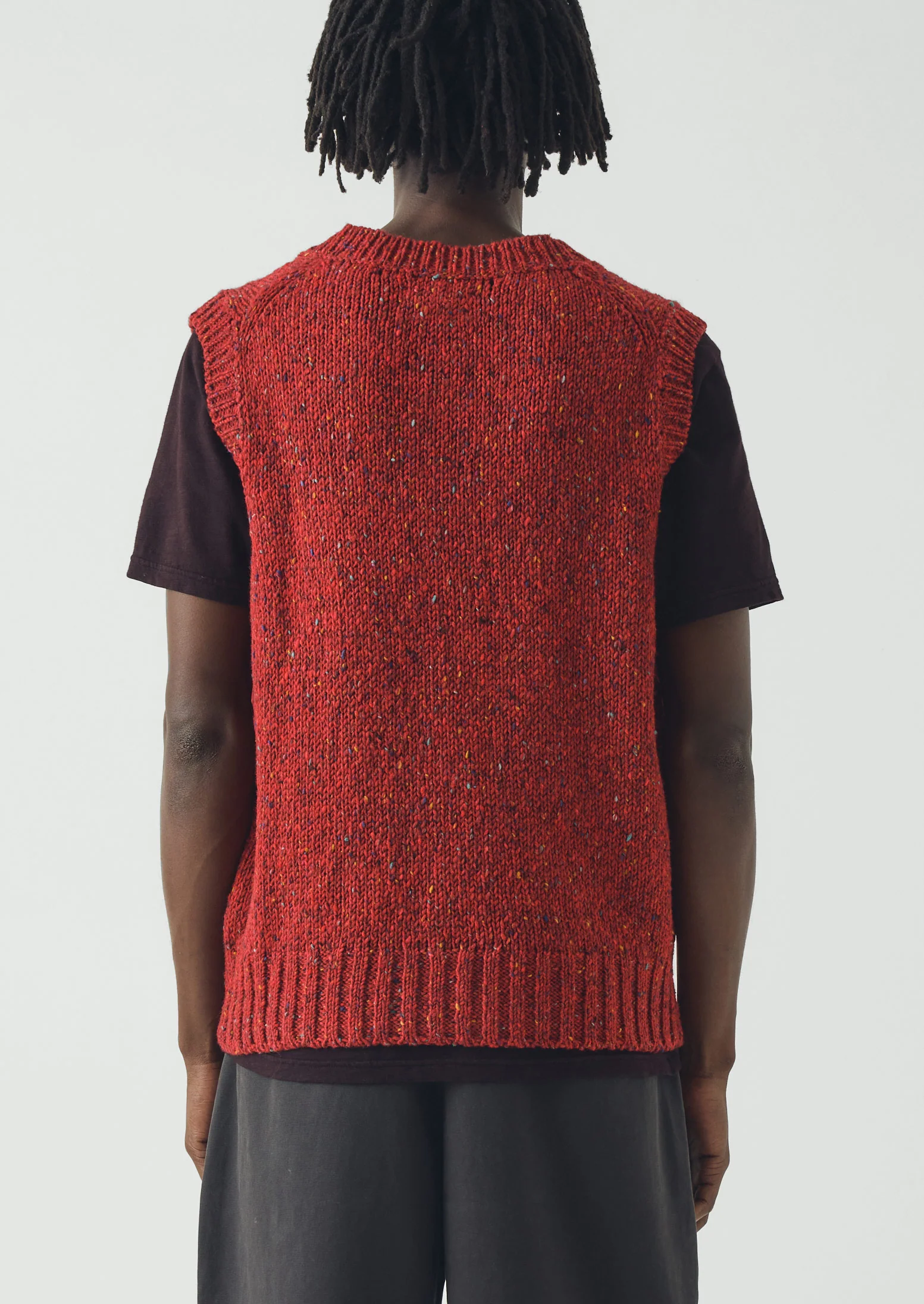 Donegal Wool Knitted Tank | Hawthorn - Image 3