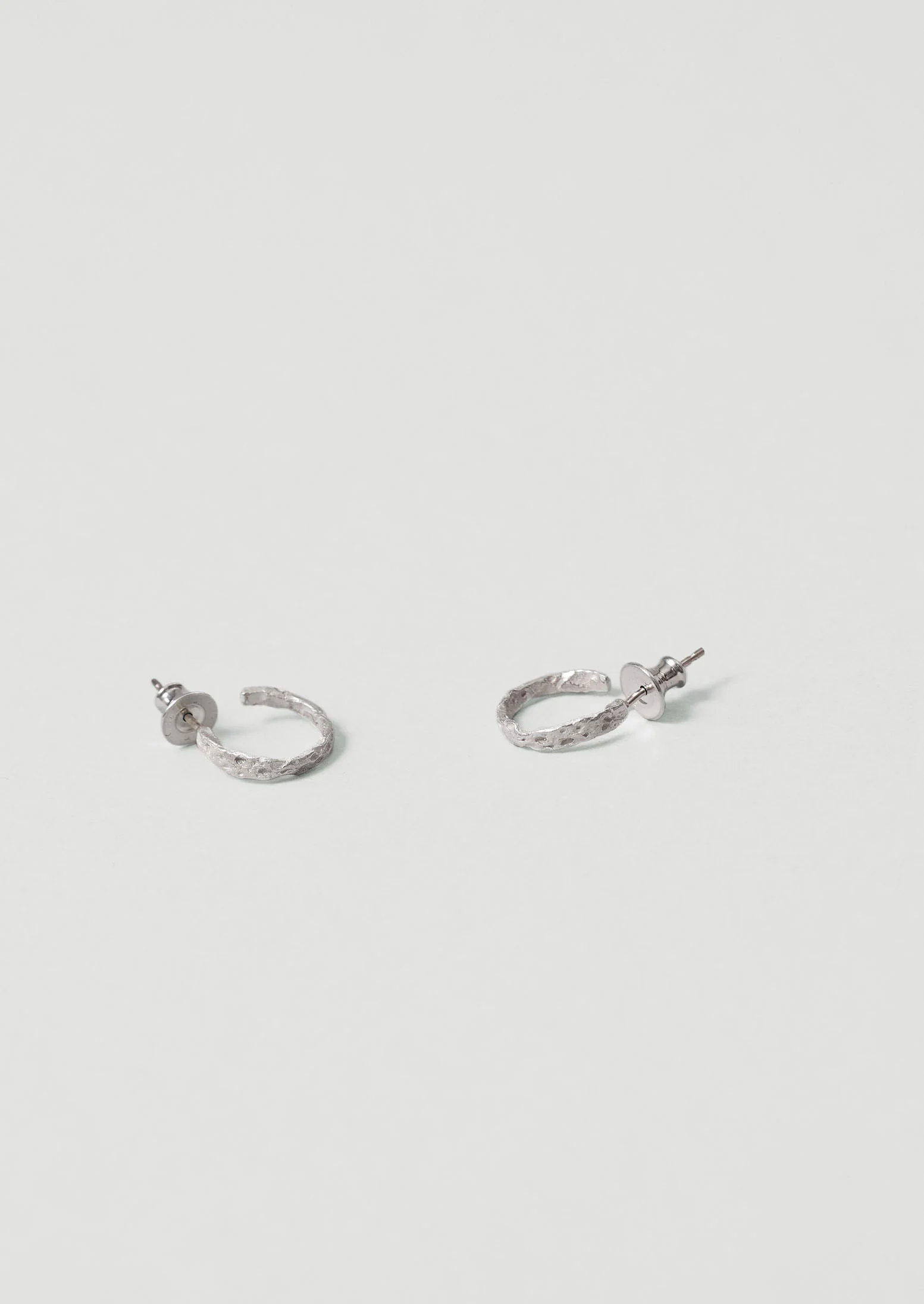 Emily Nixon Urchin Hoop Earrings | Silver - Image 3