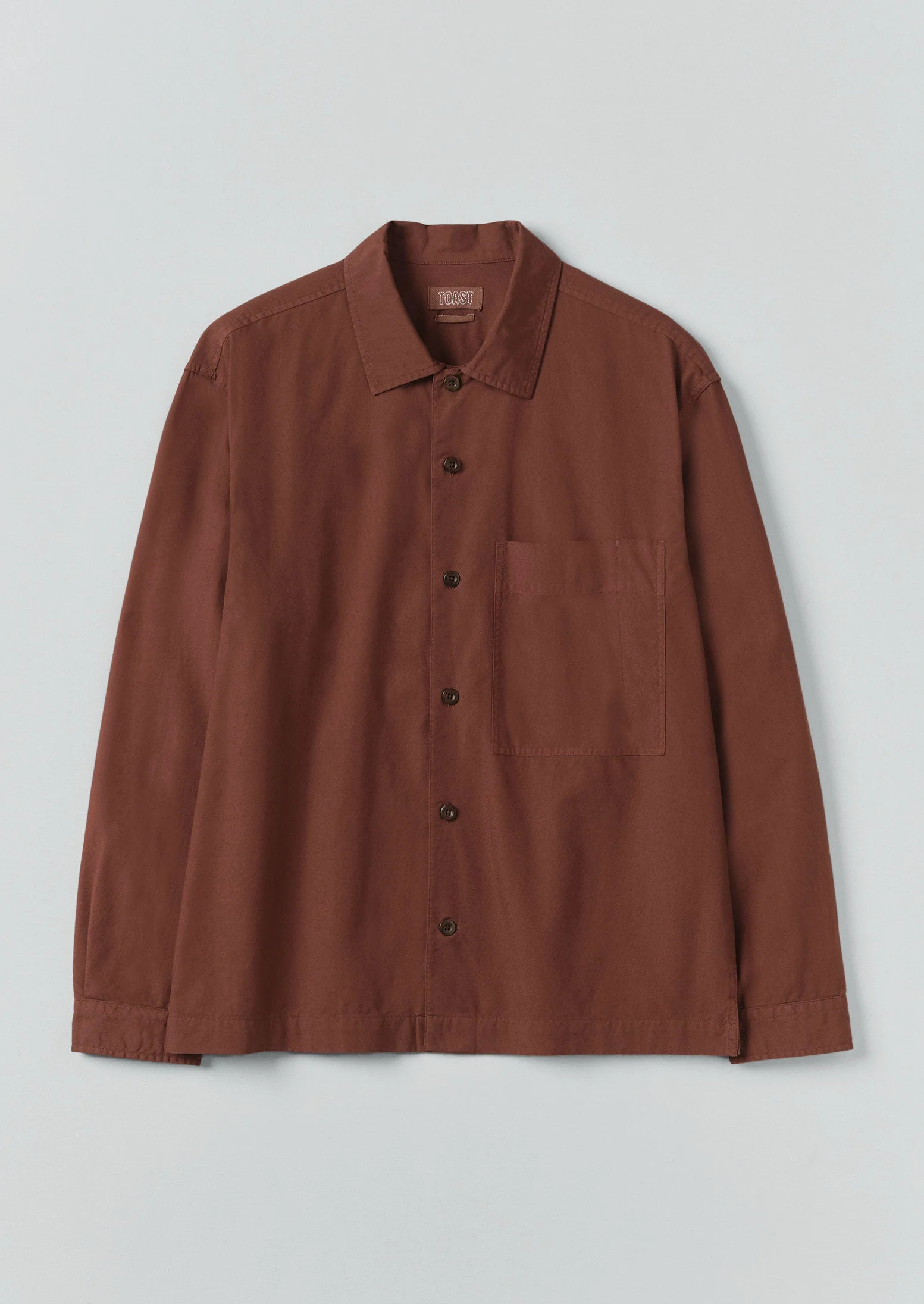 Garment Dyed Oxford Shirt | Cinnamon - Image 8