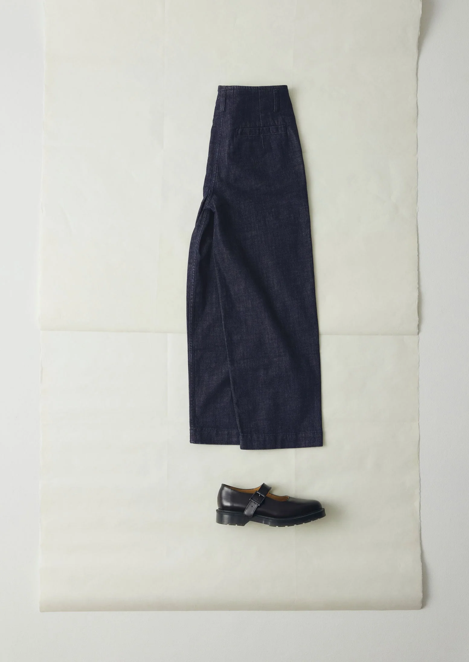 Indigo Denim Workwear Trousers | Indigo - Image 6