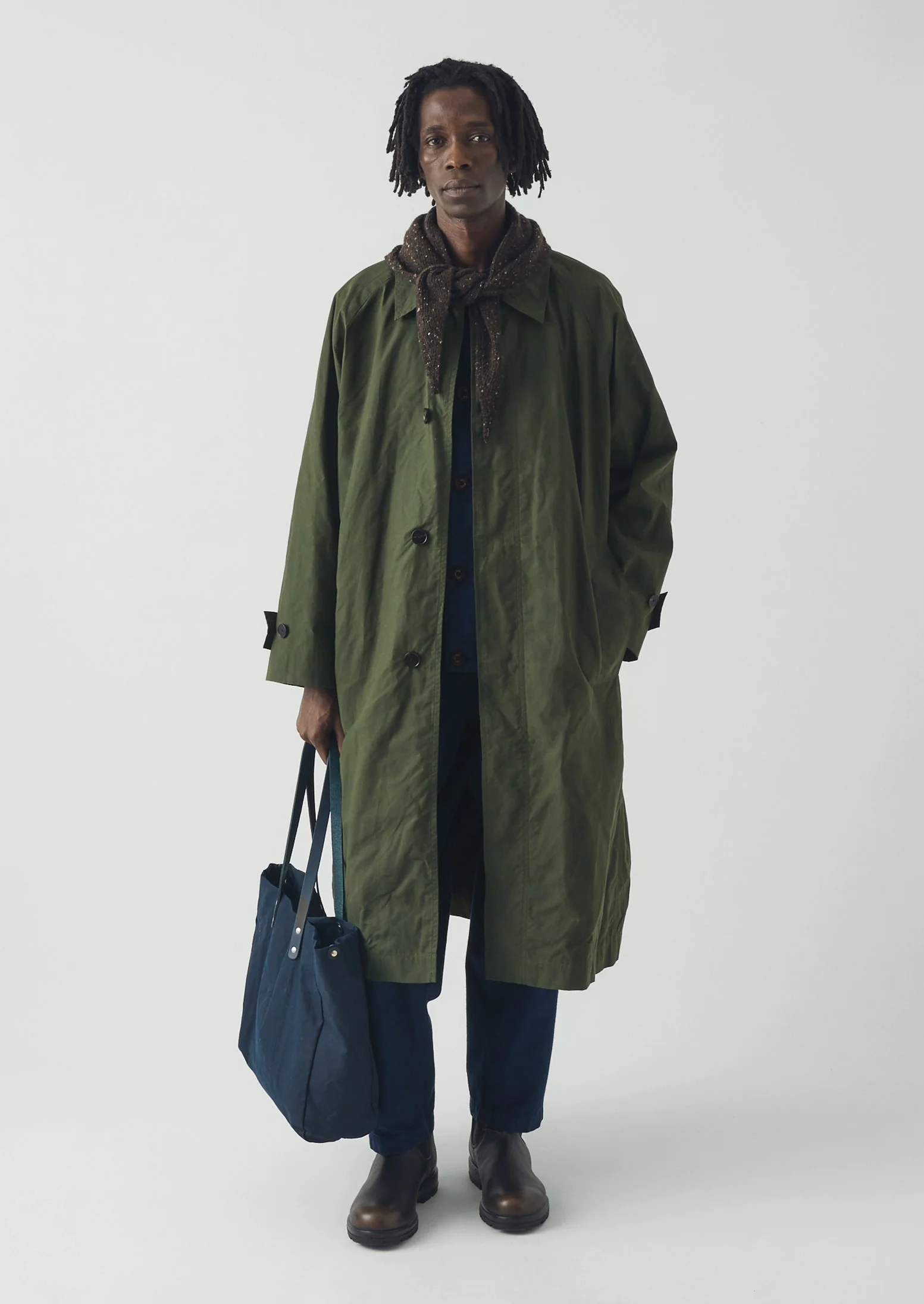 Kate Sheridan Waxed Canvas Tote | Midnight - Image 7