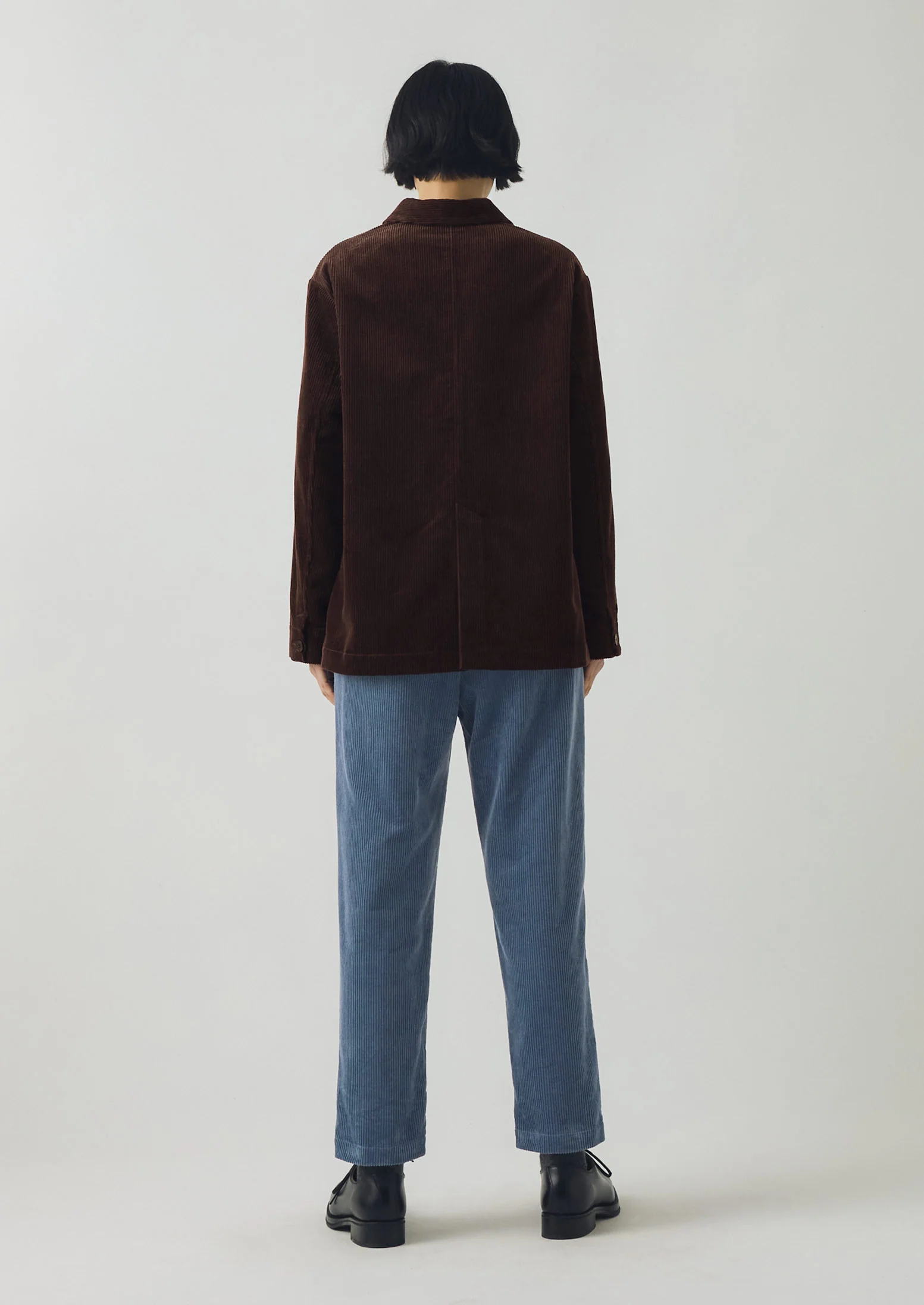 Patch Pocket Organic Cord Jacket | Java - Image 4