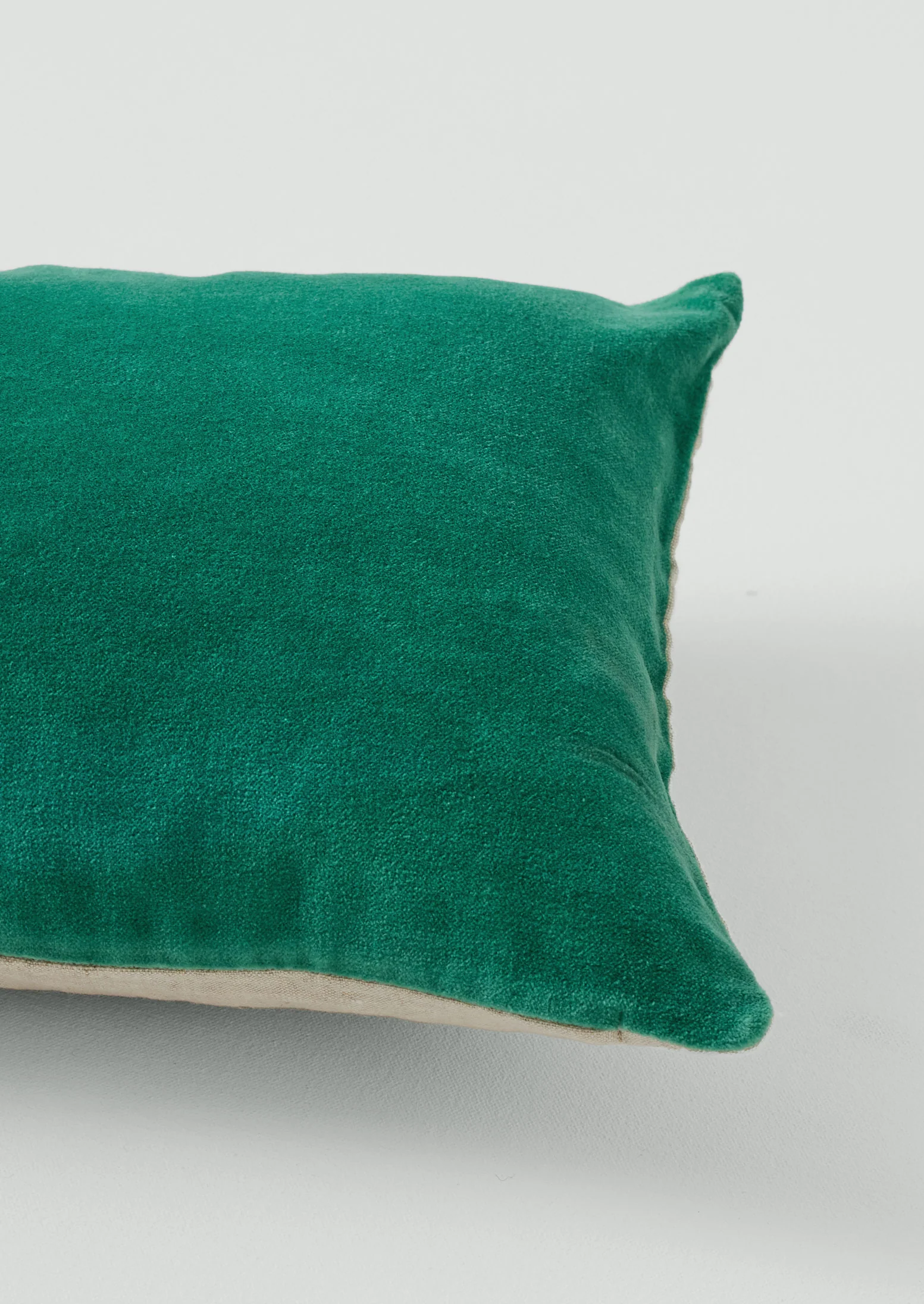 Rectangular Velvet Cushion Cover | Absinthe Green - Image 3