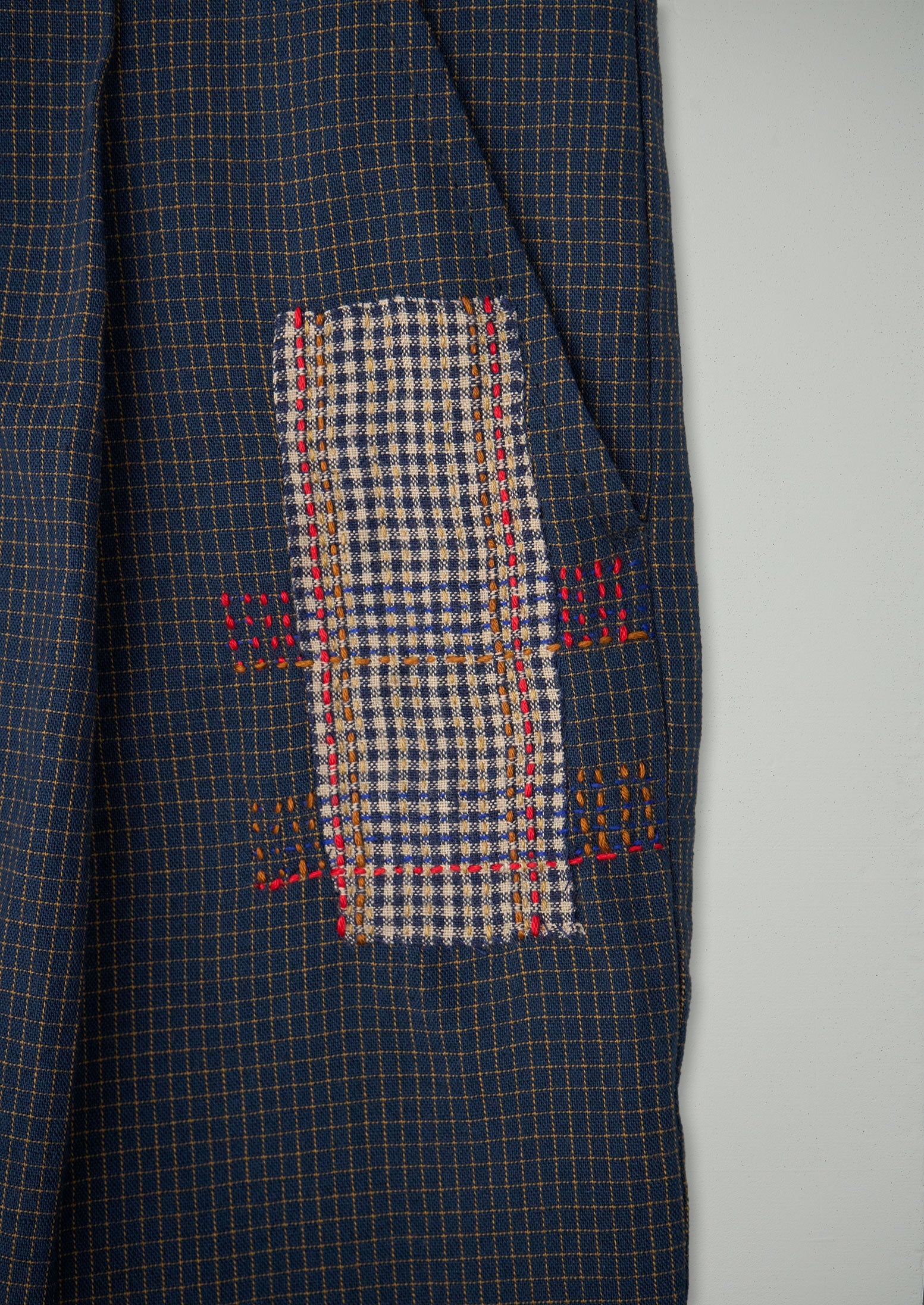 Renewed Mariner Grid Check Trousers Size 14 (51) | North Sea - Image 3