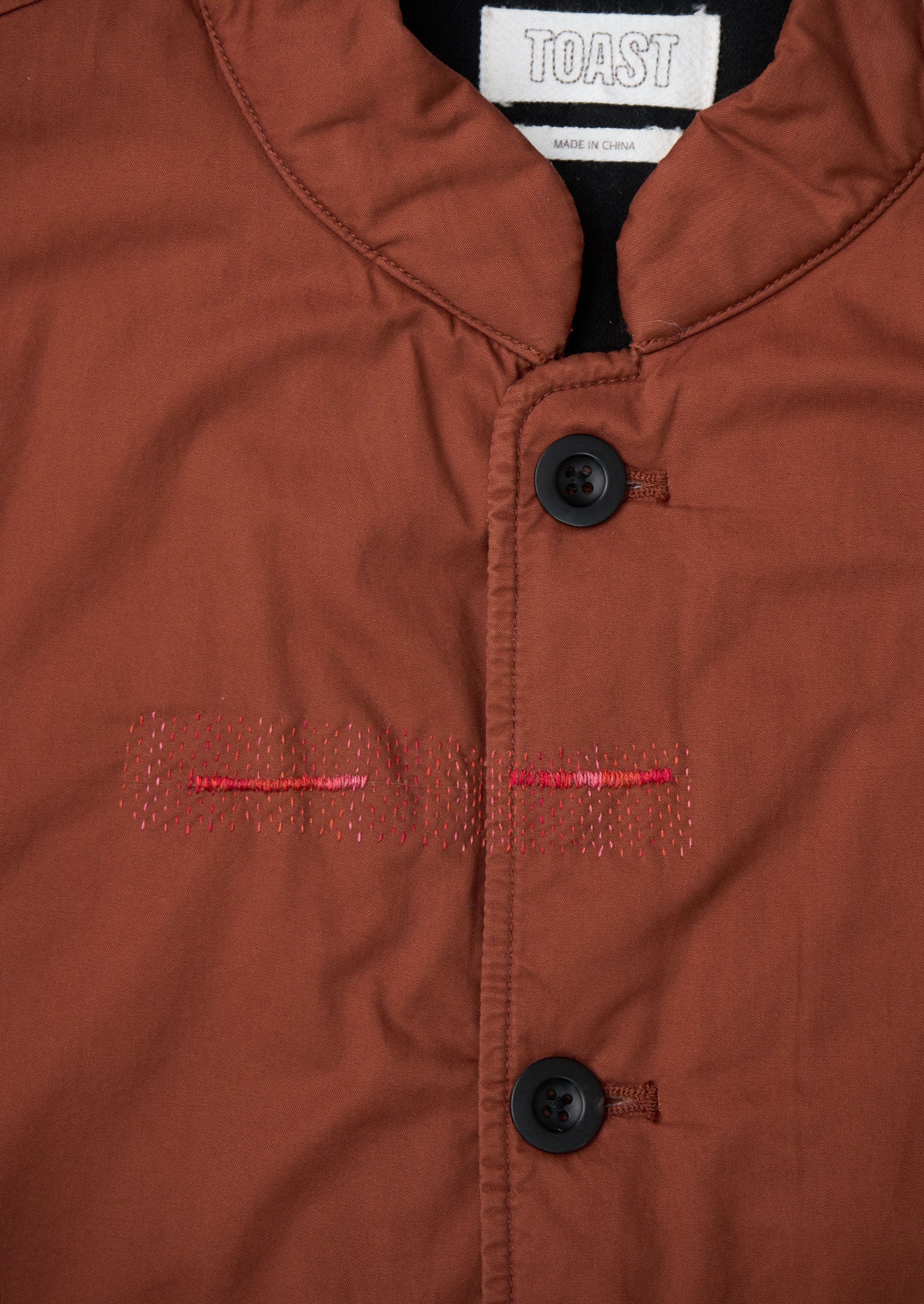 Renewed Mens Quilted Cotton Twill Button Jacket Size M (006) | Firewood - Image 3