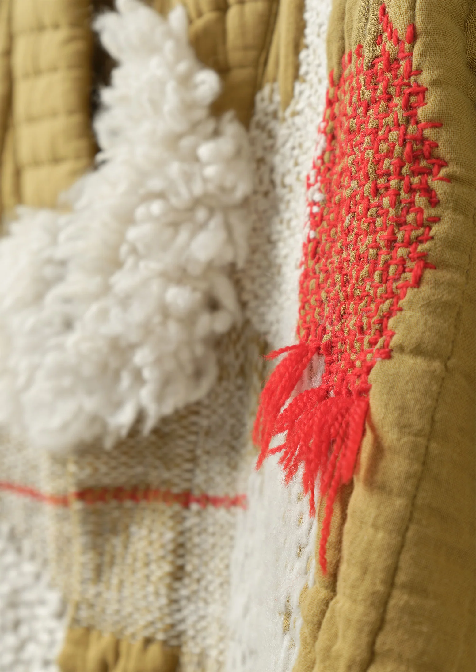 Renewed Quilted Cotton Jacket by Meta Struycken Size XXS/XS (13) | Soft Olive - Image 4