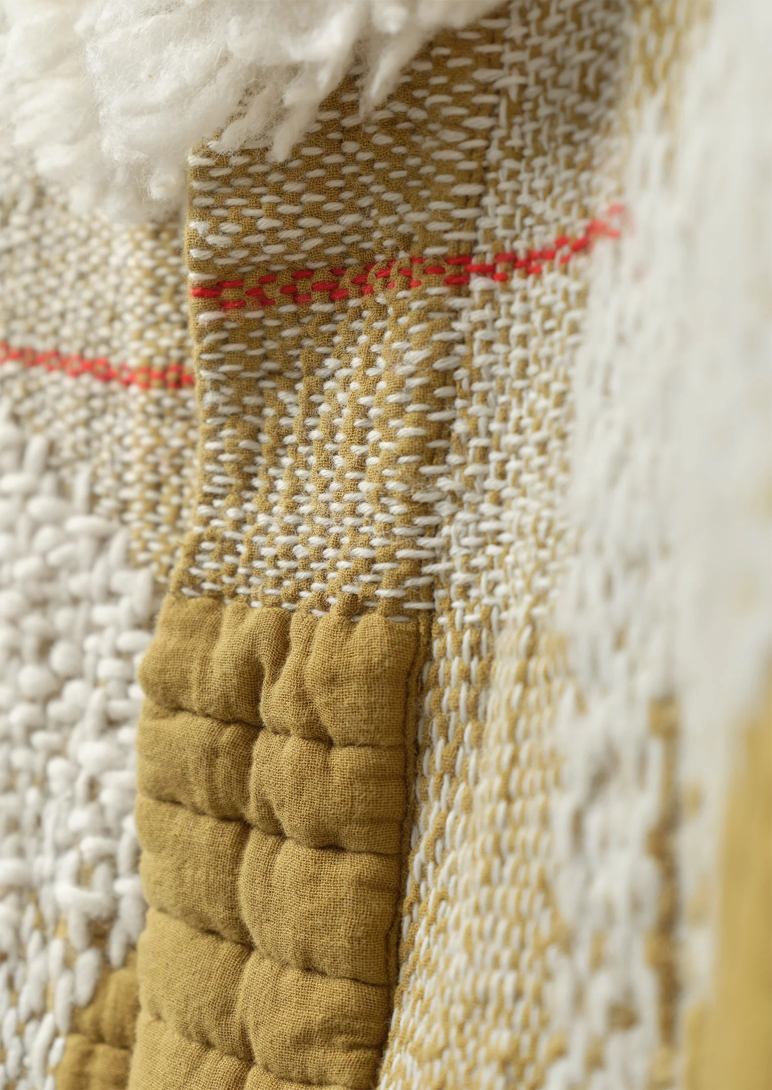 Renewed Quilted Cotton Jacket by Meta Struycken Size XXS/XS (13) | Soft Olive - Image 5