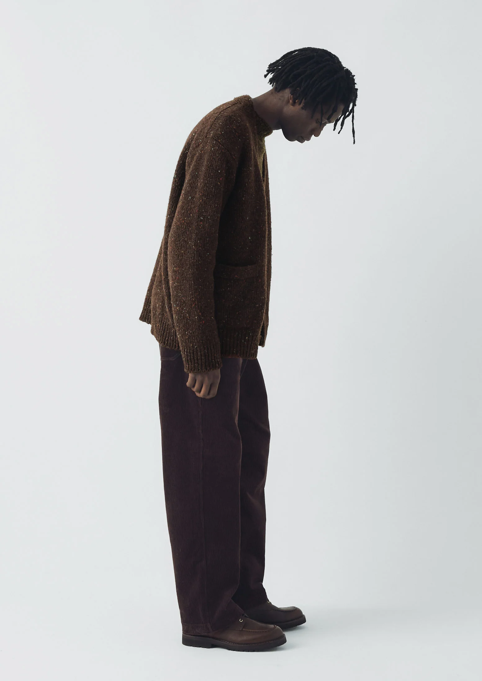 Rory Organic Cord Trousers | Java - Image 5