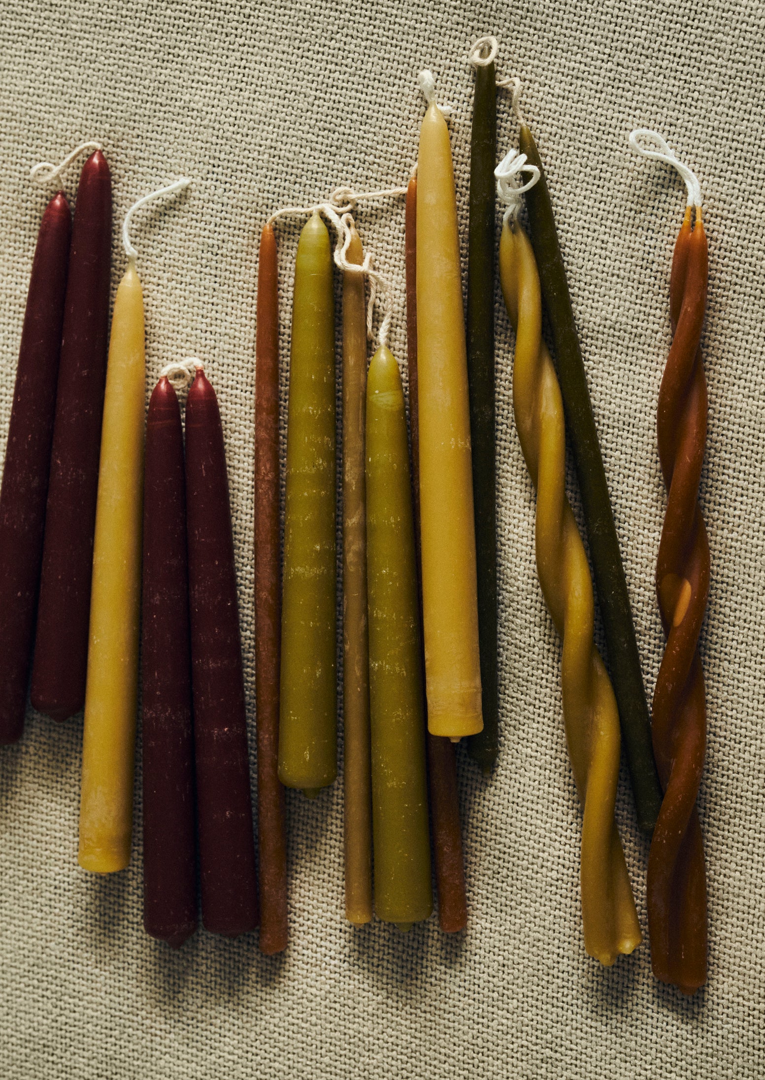 Skär Organics Beeswax Slim Dinner Candle Bundle | Multi - Image 4