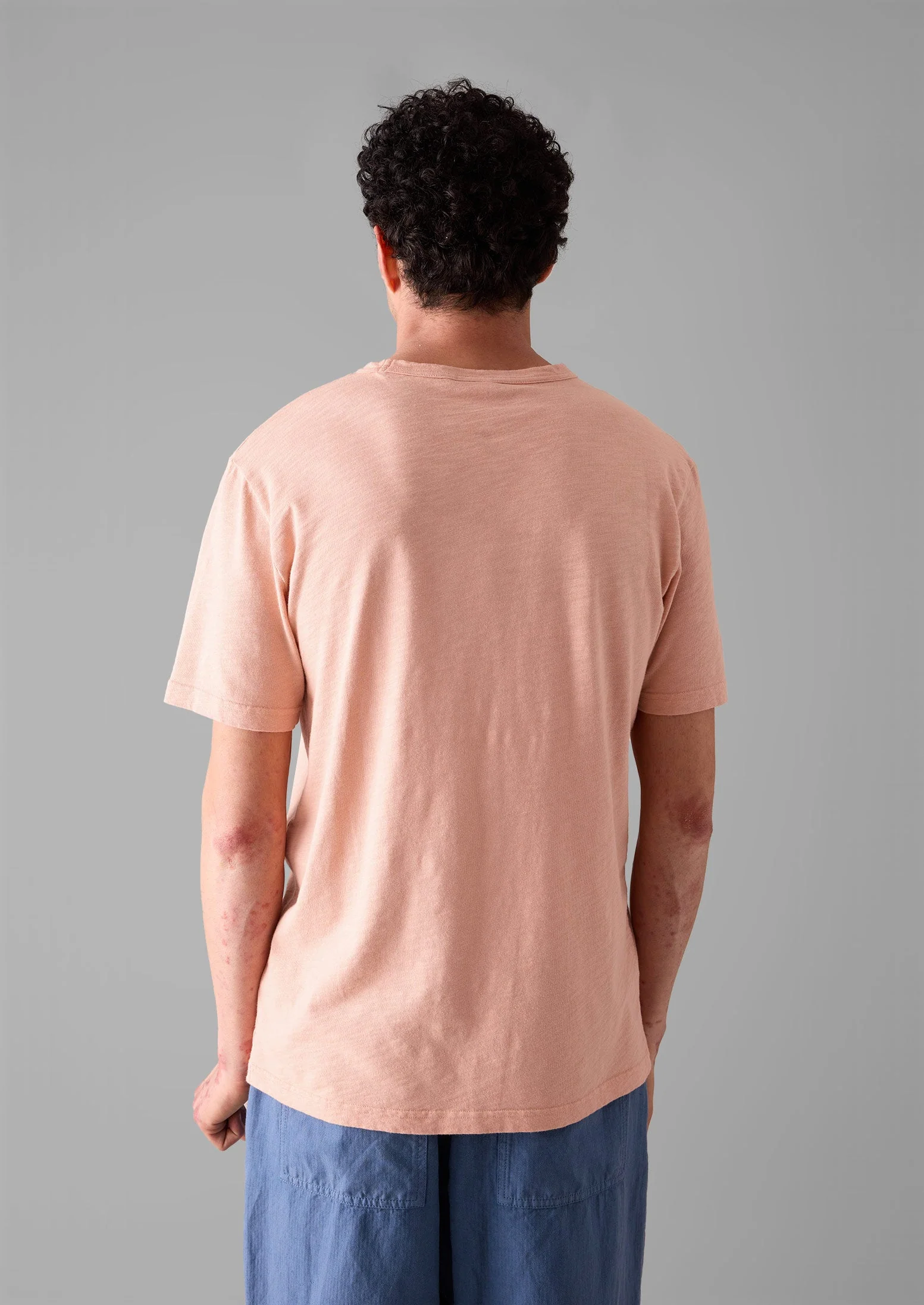 Theo Organic Cotton Short Sleeve Tee | Nectar Pink - Image 3
