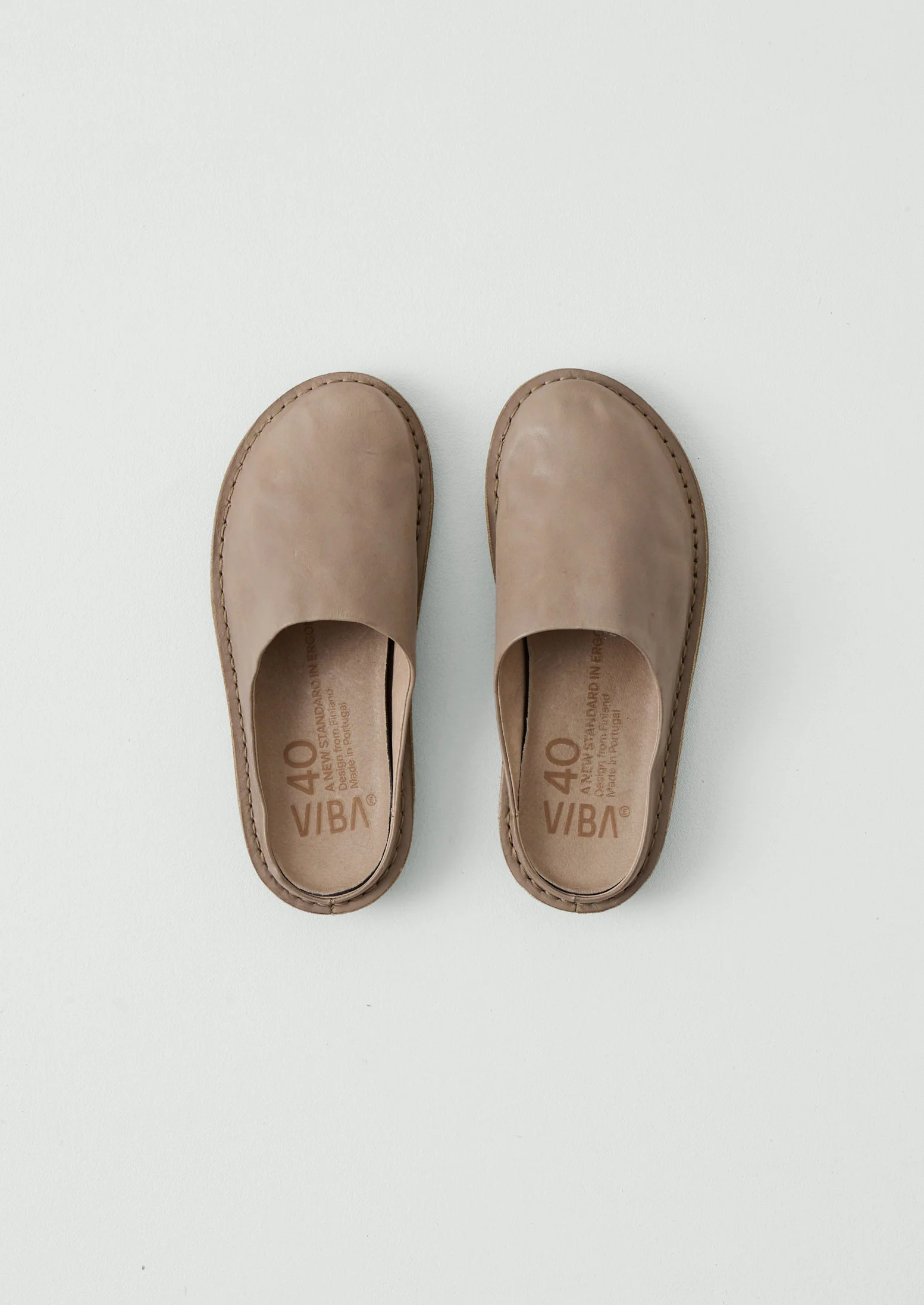 Vibae Roma Mules | Concrete - Image 3